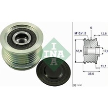 Ina 535004110 - Alternatör Gergi Rulmanı Alternatör Kasnağı Passat-A4-A6 1.8-2.0 Tfsı Bzb