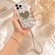 Kumru Studio Silver Taşlı Telefon Bilek Askısı – Kristal Taşlı Şık El Askısı