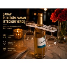 Şişe Üstü Kadeh Tutucu
