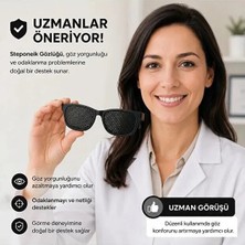 Memania Co Stenopeik Gözlük 1.2mm Iğne Deliği Göz Görüş Bakımı Için Delikli Gözlük