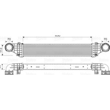 Valeo 818337 - Turbosarj Radyatoru Mercedes E-Class W211 S211