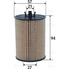 Valeo 586560 - Yag Fıltresı Mercedes M266 W168 W414