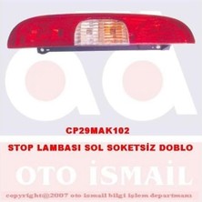 Çerkez Cerkez MAK-102 - Stop Lambası Sol Doblo 2006 Duysuz