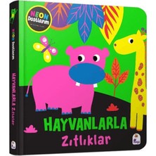 İndigo Kitap Neon Dostlarım – Hayvanlarla Zıtlıklar