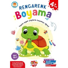 Boyama Zamanı Rengarenk Boyama 4 Yaş