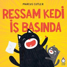 Maxi Çocuk Ressam Kedi Iş Başında