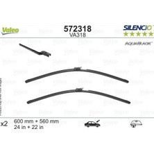 Valeo 572318 - Sılecek Supurgesı Takımı 600MM / 560MM Mercedes S-Class Coupe C217 15 Isıtmalı
