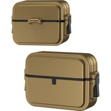 Eco Port Apple Airpods 3 (3.nesil) 404 Kilitli Kılıf - Gold
