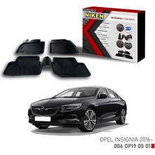 Niken Nıken 006OP190501 - 3D Paspas Opel Insıgnıa 2016-