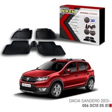 Niken Nıken 006DC100501 - 3D Paspas Dacıa Sandero 2013-