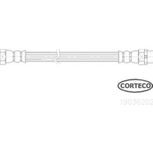 Corteco 19036202 - Fren Hortumu