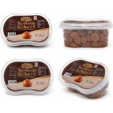 Kestane Diyarı Şerbetli Kestane Şekeri 250 gr Duble Kestane. Plastik Kutulu Katkısız Pancar Şekeri Ile Yapılmıştır.