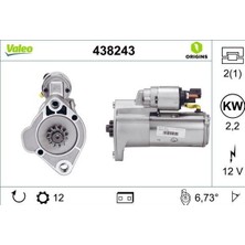 Valeo 438243 - Marş Motoru Vag