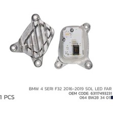 Niken Nıken 064BW283401 - Bmw 4 Serı F32 2016-2019 Sol LED Modül 63117493231