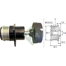 Ina 535015710 - Alternatör Kaplini Şaft Rulmanı Focus 01-04 -Cmax 05- -Focus Iı 04- -Mondeo 07- -Connect 02- 1.8 Tdcı-1.8 Td