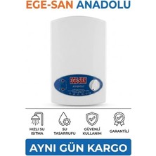 Egesan Elektrikli Şofben (Anadolu) -Kurulum Yönlendirmesi