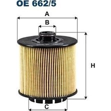 Filtron Fıltron OE662.5 - Yağ Filtresi Volvo XC40 1.5t3 2018 XC40 1.5t2 T4 T5 2019
