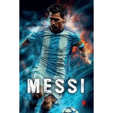 Peta Kitap Lionel Messi - (Poster Hediyeli)