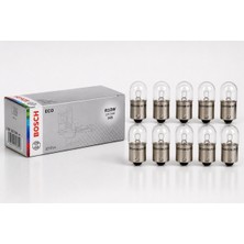 Bosch R10W Eco 12V 10W BA15S Ampul 10'lu Kutu Park Stop Geri Vites Ampulü
