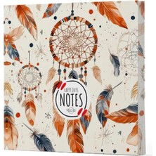 Vivago Art Tüy 5 - Çizgisiz Yan Boyamalı Defter
