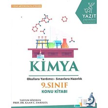 NY Home Yazıt 9.sınıf Kimya Konu Kitabı: Okullara Yardımcı - Sınavlara Hazırlık