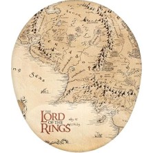 NY Home Lotr Yüzüklerin Efendisi Orta Dünya Bilek Destekli Mouse Pad