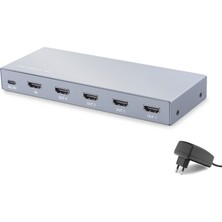 İlk El Grup HDMI Splitter 4K 1 In 4 Out Gri HDX1429 Iegtgrs-34