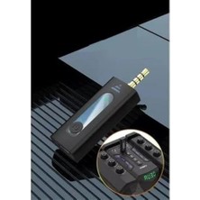 NY Home K35-2 Wireless (Kablosuz Mikrofon) Jaklı Ergonomik Tak Çalıştır Jak Audio Android Telefon Araç Uyumlu Çiftli Yaka Mikrofonu