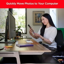 NY Home Android Için 128 GB Telefon Sürücüsü - Akıllı Telefonlar, Tabletler ve Bilgisayarlar Için 2'si 1 Arada USB - USB Tip-C ve Tip A Konnektörlü Başparmak Sürücü - SDDDC6-128G-G46