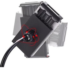 NY Home GA20 360 Ayarlı Metal Standlı Masa Üstü Metal Gövde Tablet Tutucu Telefon Standı Kaymaz Taban