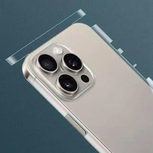 NY Home iPhone 17 Pro ile Uyumlu Şeffaf – Arka Yüzey Koruma Çizilmez, Darbe Emici, Ince ve Hafif Şeffaf Kaplama