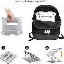 Krk Store Idock N30 Alüminyum Ergonomik Tam Ayarlı Laptop Bilgisayar Standı