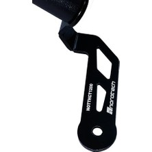 NY Home Noratech Moto Telefon Tutucu Standı ve Gps Navigasyon Braketi, Honda Crosstourer 1200 ile Uyumlu, Siyah Metal, Evrensel Telefon Uyumluluğu