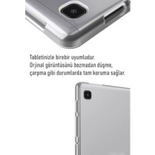 NY Home Galaxy Tab A11 8.7 Inç Ile Uyumlu Kılıf Kamera Lens Korumalı Şeffaf Silikon Tablet Kılıfı Sova