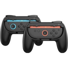 NY Home Dobe Fomıs Electronıcs Grips For Nintendo Switch2 Joy-Con, Left And Right Handle Grip For Switch2 Joy Cons Controller, 2 Pack (Black)