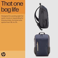 NY Home Hp Travel 15.6 Inç Bilgisayar Sırt Çantası Demir Grisi 6B8U6AA