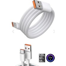 NY Home Turbo Type-C Şarj Kablosu – Saniye Göstergeli Turbo Charcge