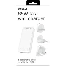 NY Home Celly Univrsl 65W Eu/uk/aus/us Duvar Şarj Cihazı