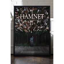 Duvarda Hamnet Siyah Ahşap Çerçeveli Poster, Hamlet Film Duvar Tablosu