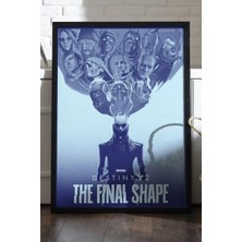 Duvarda Destiny Siyah Ahşap Çerçeveli Poster, Dekoratif Oyun Duvar Tablosu