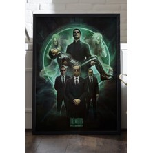 Duvarda The Matrix Reloaded Siyah Ahşap Çerçeveli Poster, Dekoratif Film Duvar Tablosu