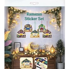 Yağmur Store Sticker Hoş Geldin Ramazan Dekorlu Ramazan Süsü, Ramazan Süsleri, Ramazan Duvar Süsü Ramazan Dekorasyon Iftar Sahur