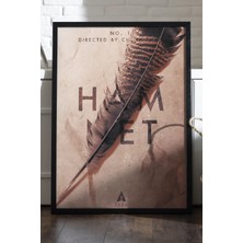 Duvarda Hamnet Ahşap Çerçeveli Poster, Dekoratif Film Duvar Tablosu