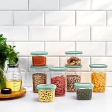 NY Home Hold 8 Li Saklama Kabı-Su Yeşili