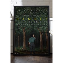 Duvarda Hamnet Siyah Ahşap Çerçeveli Poster, Hamlet Film Duvar Tablosu