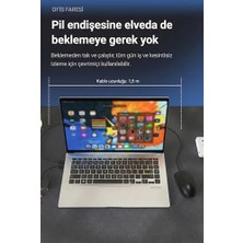 Yağmur Store Kablolu Ofis Mouse 1000 Dpı Optik Sensör 78G Hafif Ergonomik Tasarım Sessiz Tıklama USB Bağlantı Abs Gövde Dayanıklı Bilgisayar Laptop Uyumlu Siyah Fare |  NJ01