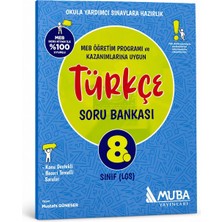 Muba Yayınları 8. Sınıf Türkçe Soru Bankası | Meb %100 Uyumlu | Lgs Yeni Nesil Beceri Temelli Sorular | Konu Destekli Soru Kitabı