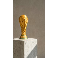 Bonolupo Fıfa Dünya Kupası Kupası 3D Baskı Dekoratif Obje Replica (15 Cm)