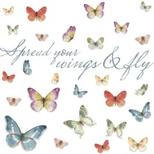 Yağmur Store RMK3263SCS Duvar Dövmesi, Renkli, 2 Yaprak-28 Parça-22, 9 x 101, 6 cm