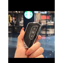 BigKey Volkswagen Yeni Golf 8  Passat B9 Superb Anahtar Koruma Kılıfı Siyah Renk